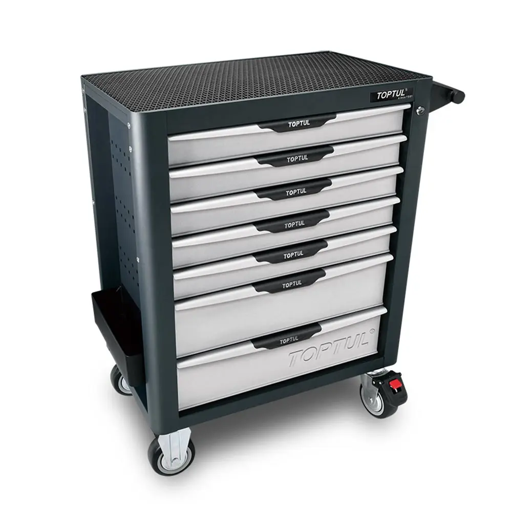 TOPTUL 7 Drawer Mobile Tool Trolley - Pro Plus TCAL0703