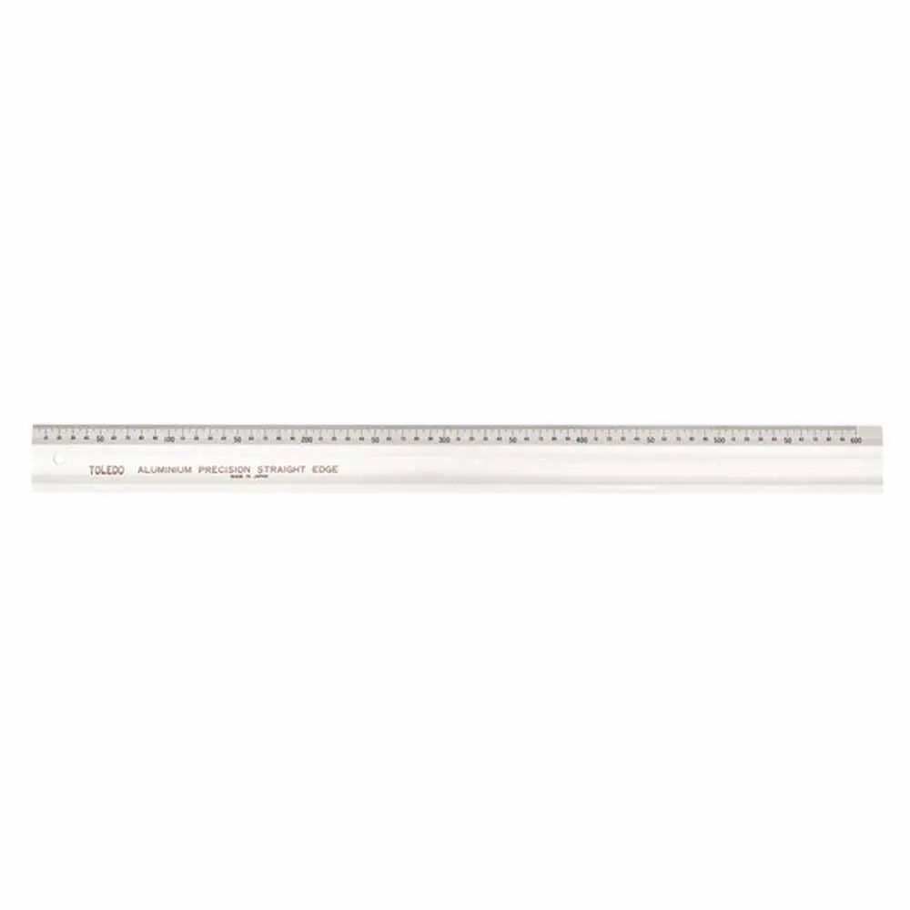 TOLEDO 2000mm Single-Sided Metric Aluminium Straight Edge Rule SE2000