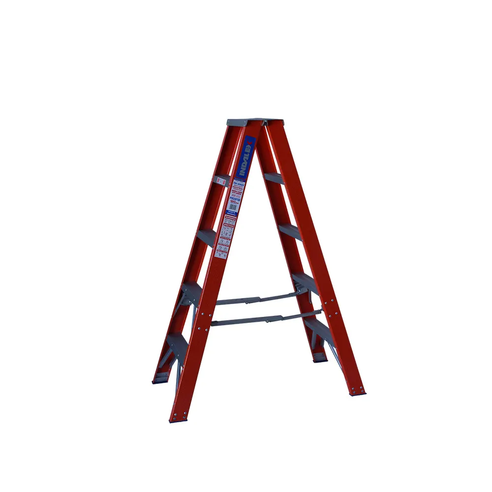 INDALEX 180kg Pro 1.5m Double Sided Fibreglass Step Ladder PROSF5D