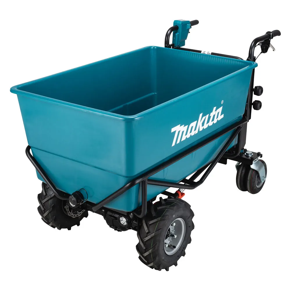 MAKITA 18Vx2 Brushless Wheelbarrow w/ Flat Bucket Skin DCU605Z