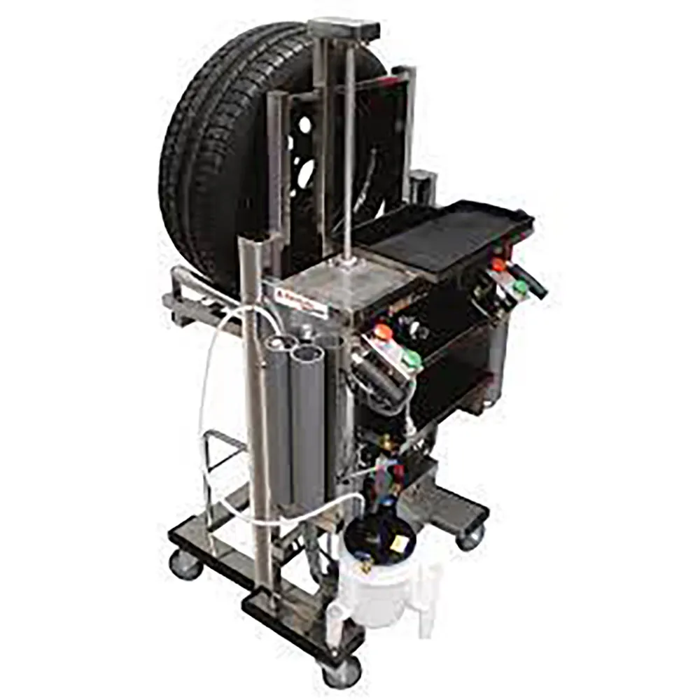 ALEMLUBE 80kg Tyre/Wheel Lifting & Handling Trolley AA48010