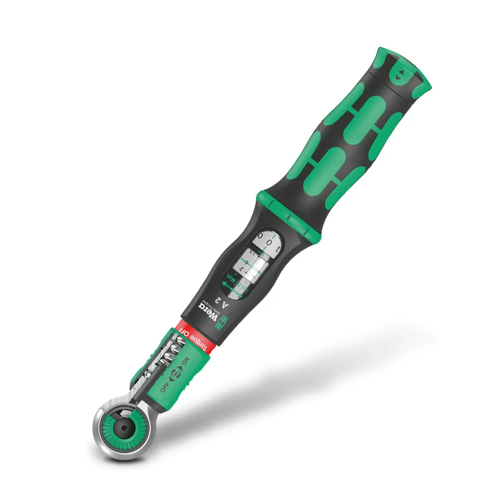 WERA Safe-Torque A 2 Torque Wrench w/ 1/4" Hexagon Drive 2-12 Nm WER075801