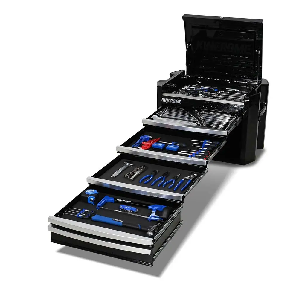 KINCROME 29" 5 Drawer Contour Chest Tool Kit Black - 238 Piece K1941B