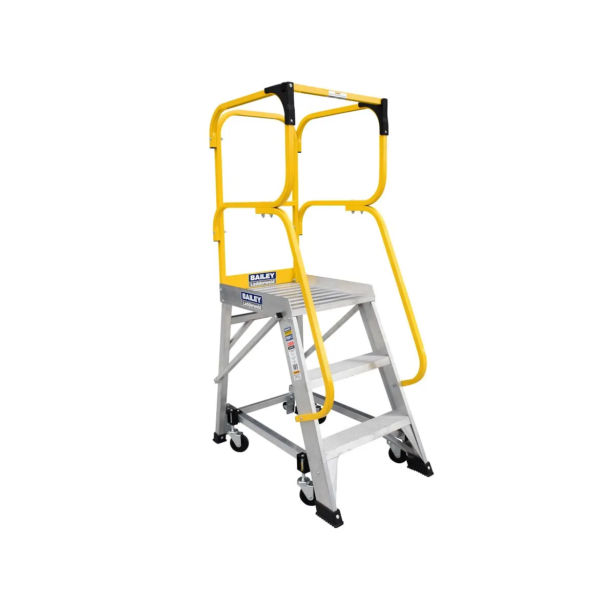BAILEY Aluminium Order Picking Platform 4 150 Kg Ind Ladderweld FS13875