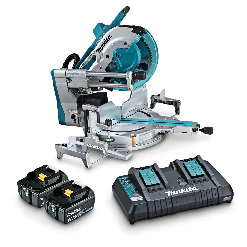 MAKITA 18Vx2 Brushless AWS 305mm Slide Compound Saw Kit DLS211PT2