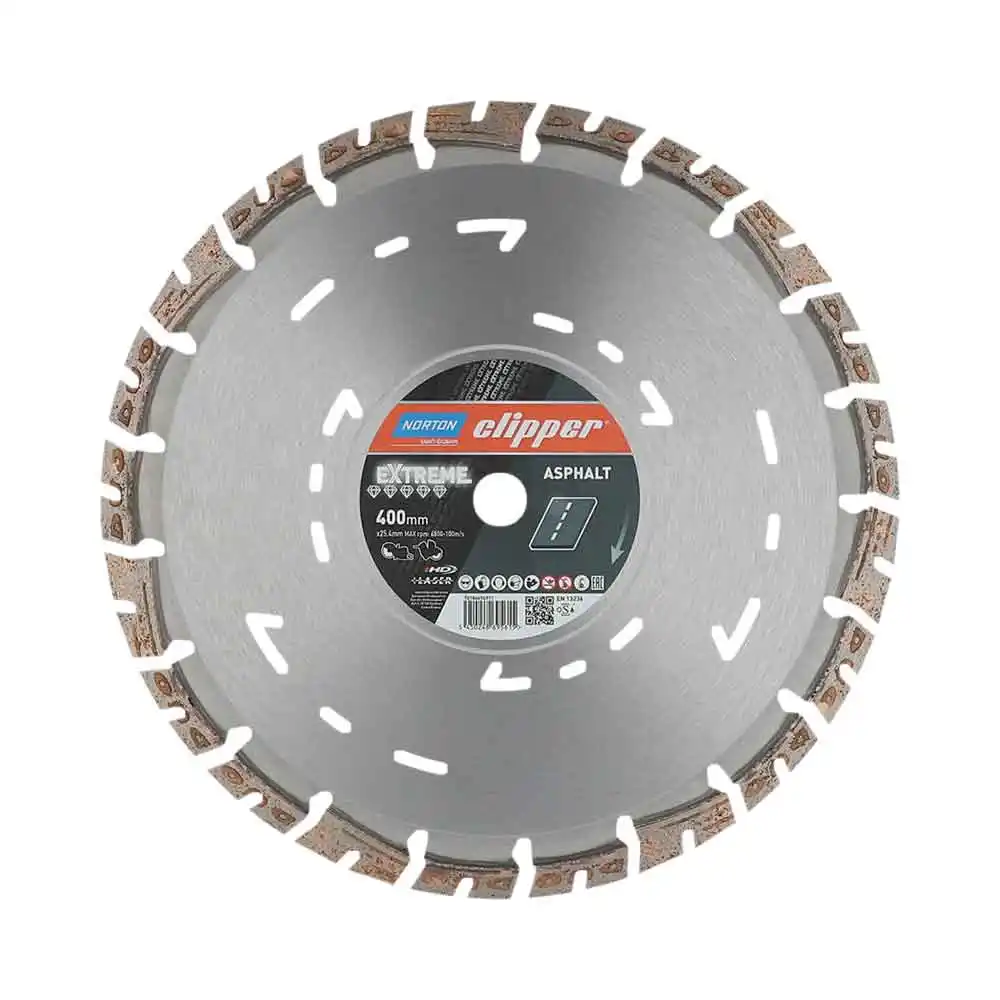 CLIPPER 400 x 25.4/15mm Segmented Diamond Blade for Concrete Cutting 70184694911