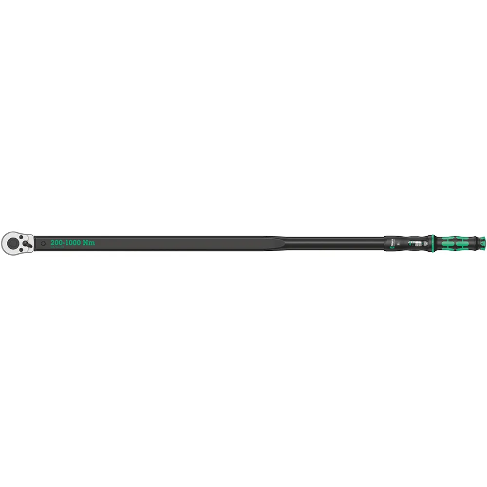 WERA 200 - 1000Nm Click Torque E 1 Adjustable Torque Wrench w/ Reversible Ratchet , 3/4" WER075630