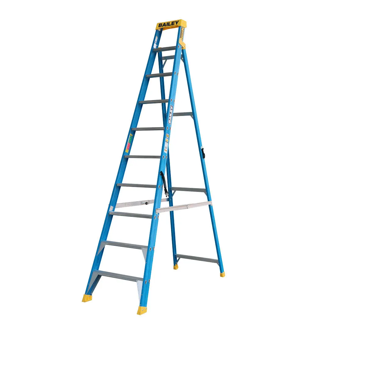 BAILEY Pro Fibreglass Single Sided Leaning Ladder 10 FS13975