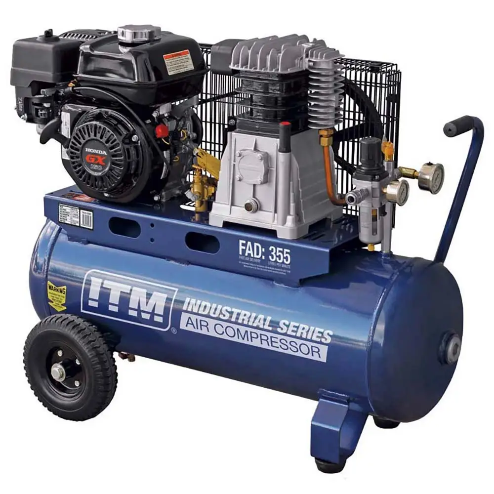 ITM 5.5HP 60L 355L/min Honda Petrol Belt Drive Air Compressor TM352-55060