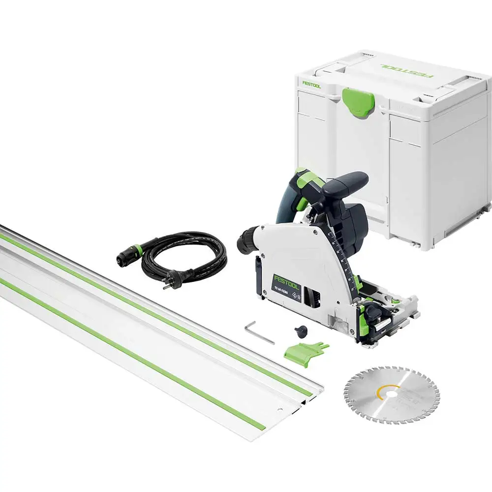FESTOOL 1500W 168mm TS 60K Circular Plunge Saw Set F28108
