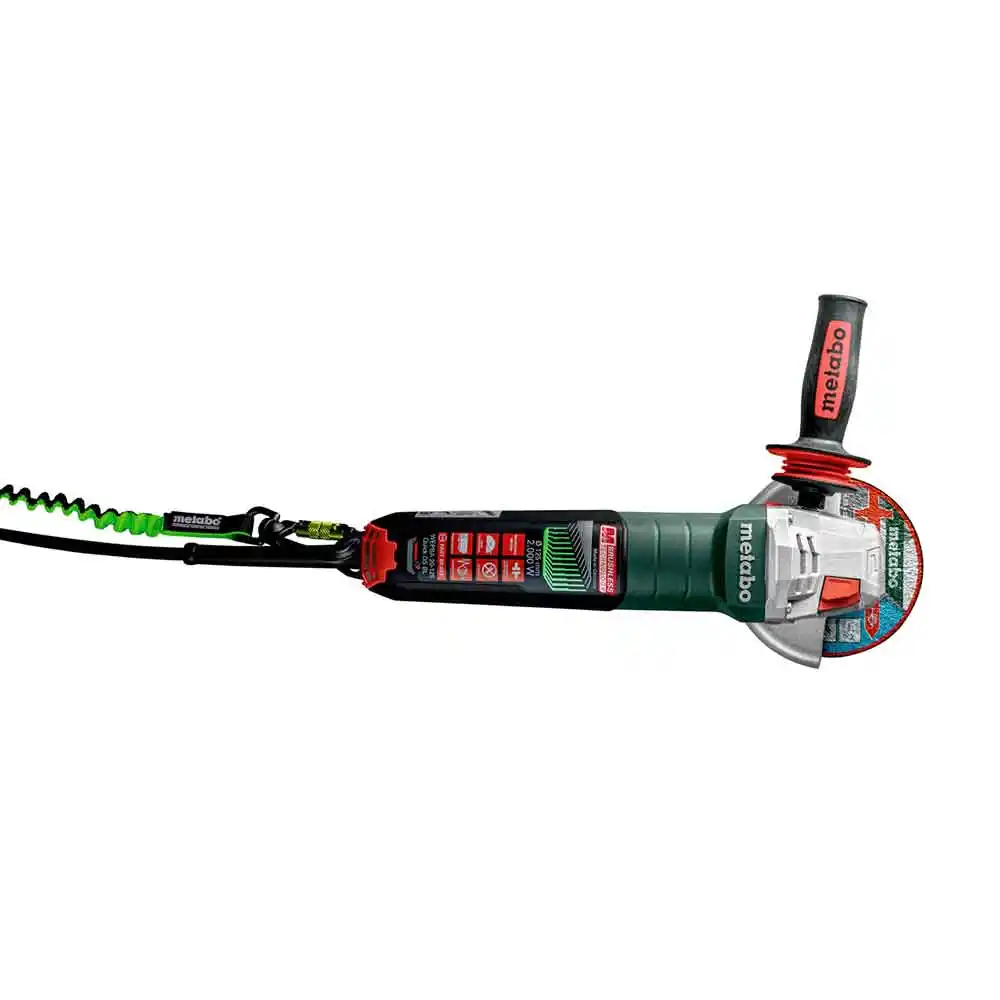 METABO M14 2000W Brushless 125mm 11000RPM Deadman Switch Angle Grinder 600643190