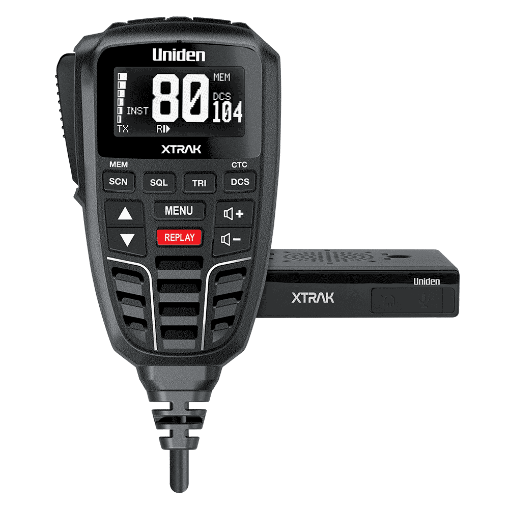UNIDEN 5 Watt Bluetooth OLED Display Hand Held Radio XTRAK80