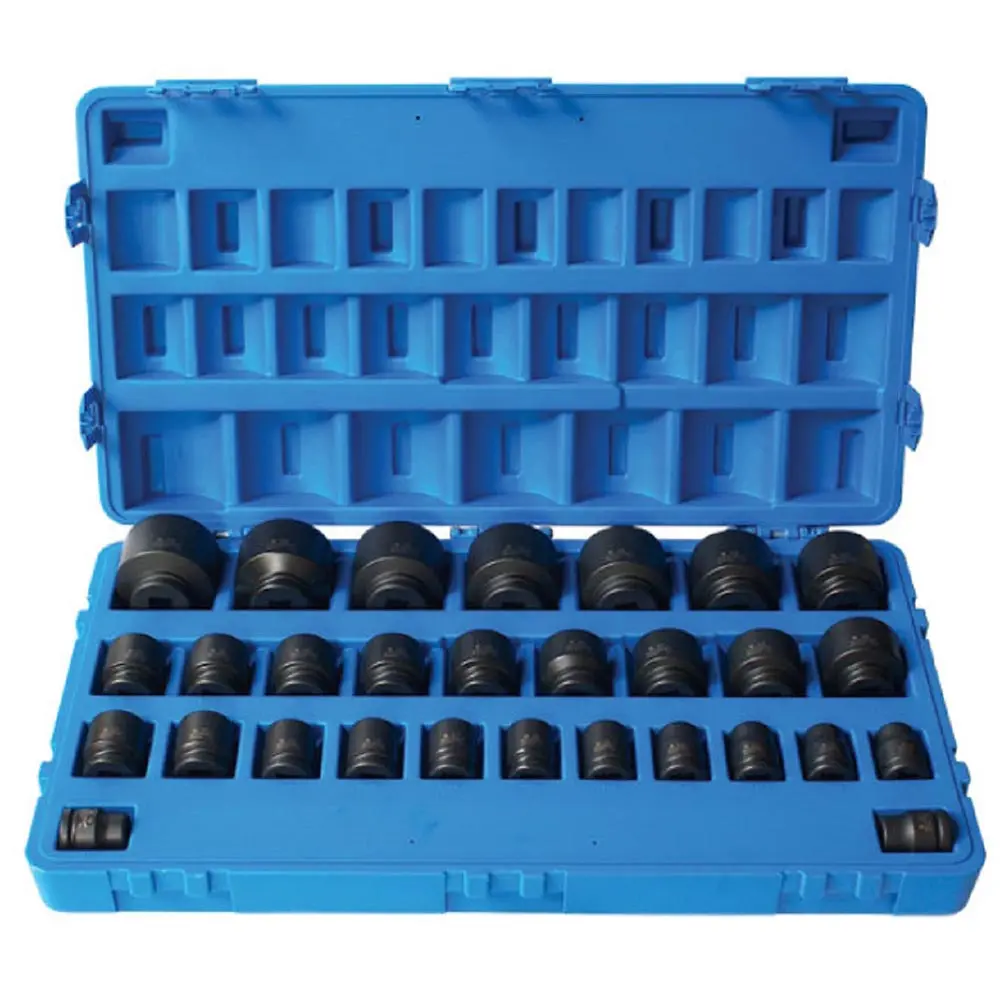 ACTION 19-65mm x 3/4inch Metric Impact Socket Set - 29 Piece 601402901