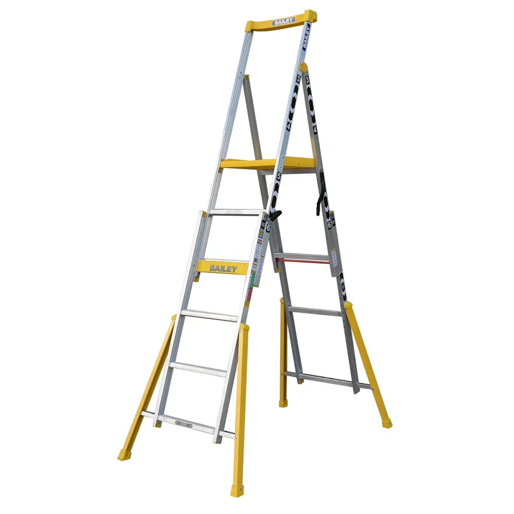 BAILEY 170kg Adjustable Height Platform Ladder FS13999