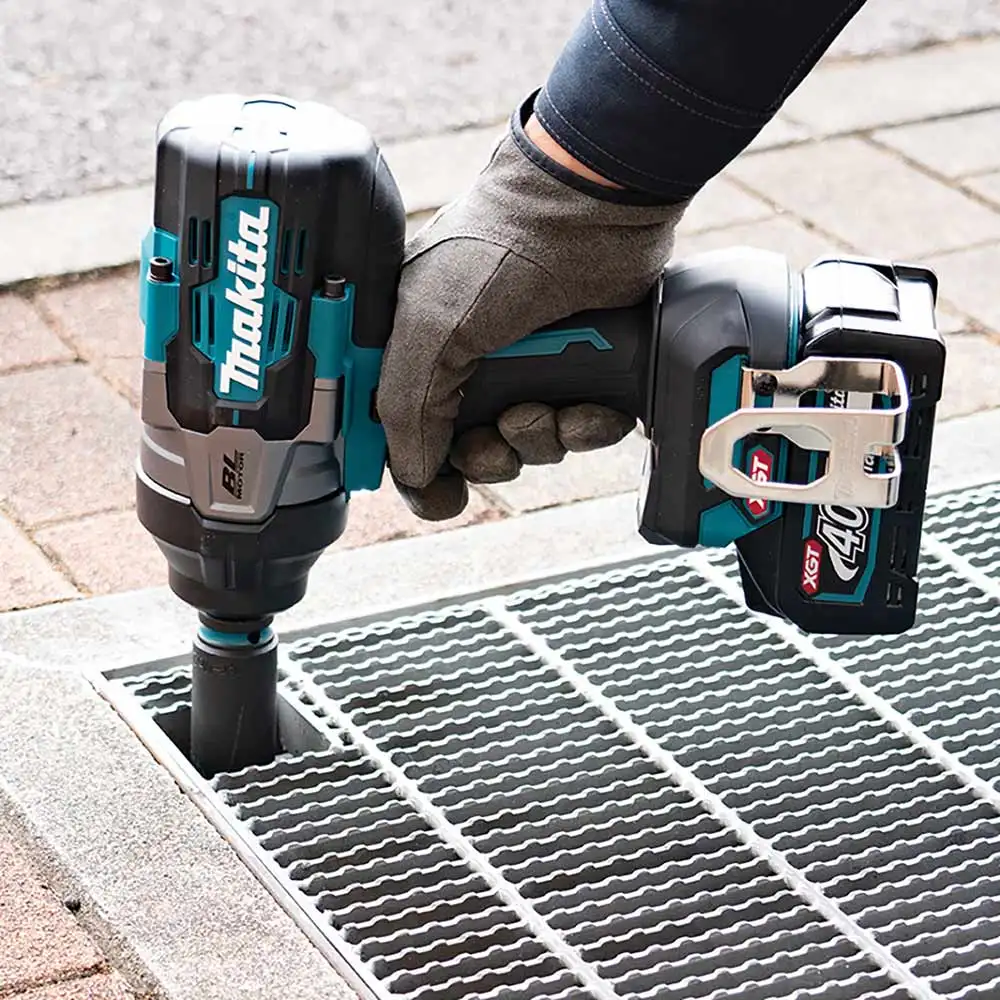 MAKITA 40V Max XGT Brushless High Torque 1/2" Pin Detent Impact Wrench Skin TW003GZ