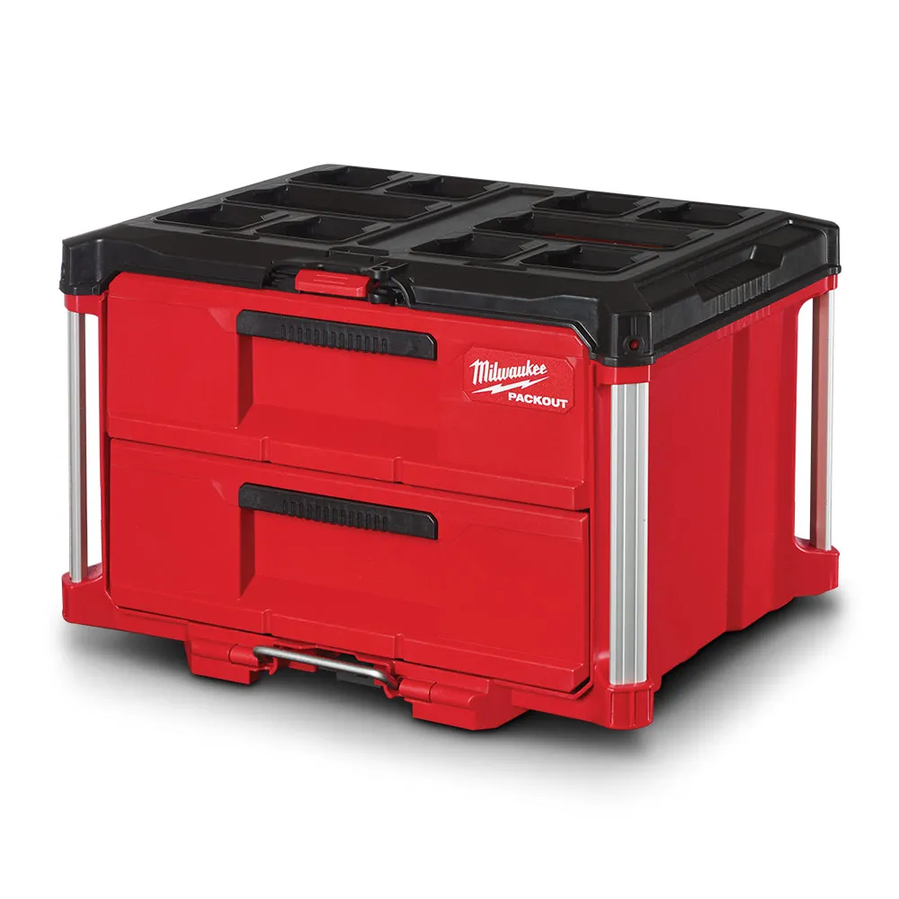 MILWAUKEE PACKOUT 2-Drawer Tool Box 48228442