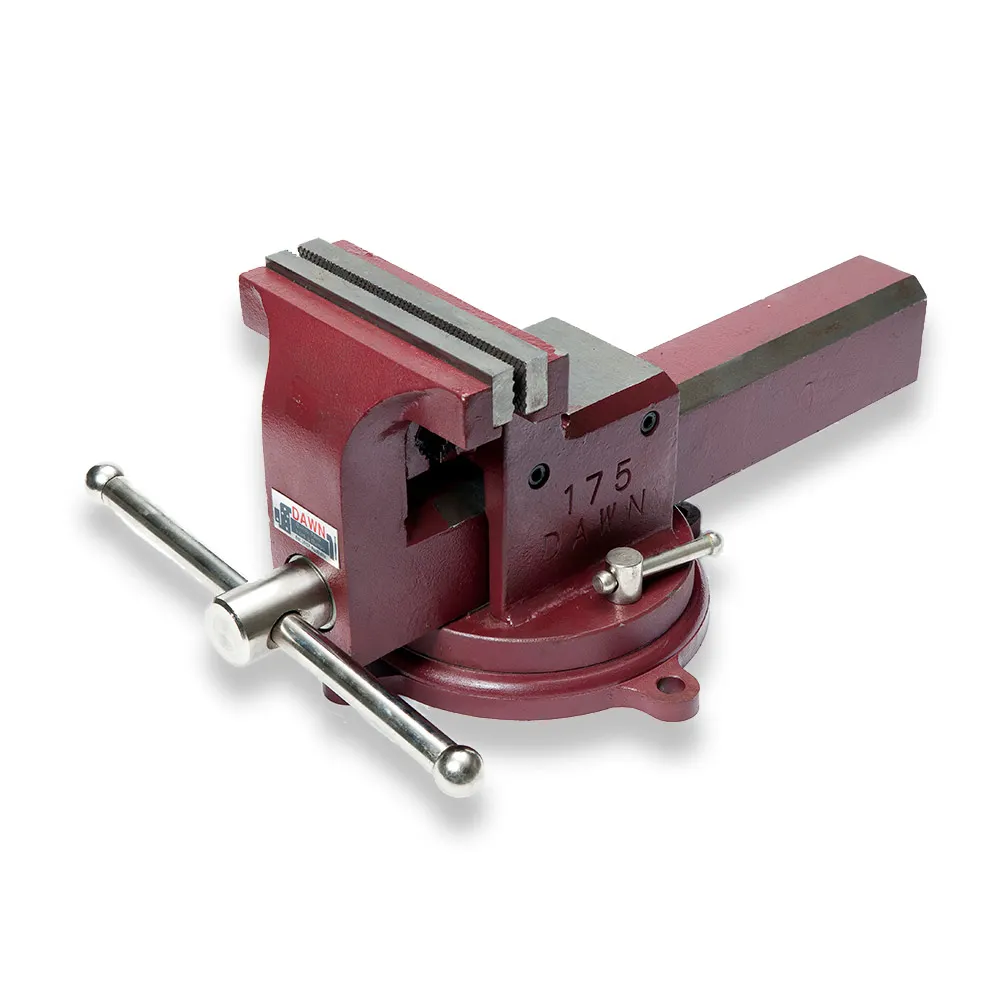 DAWN 175mm Forged Steel Utility C/W Anvil - Swivel Base VICE 60433