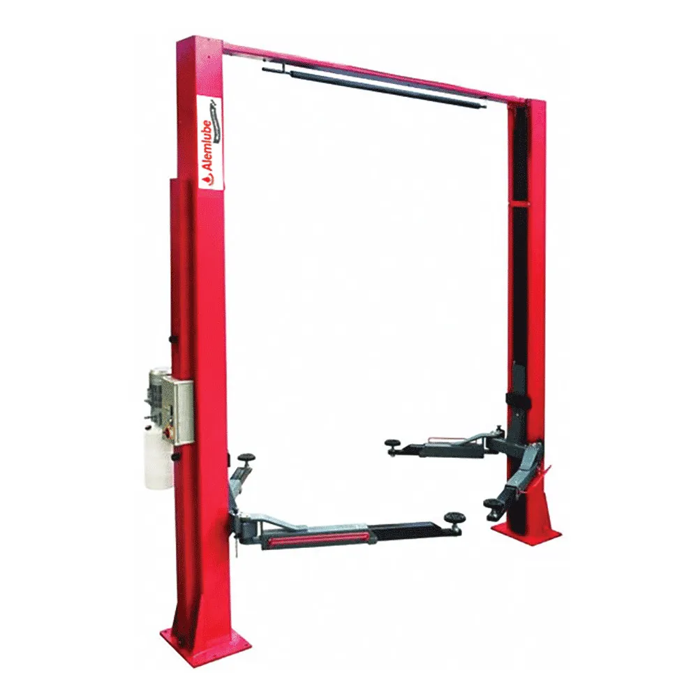 ALEMLUBE Automotive 5T Electro-Hydraulic Clear Floor Hoist AA50CF2PN
