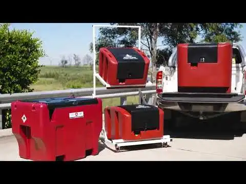 ALEMLUBE 100L Lockable Diesel Refuelling Storage & Dispensing Kit w/ Meter L10040PAM