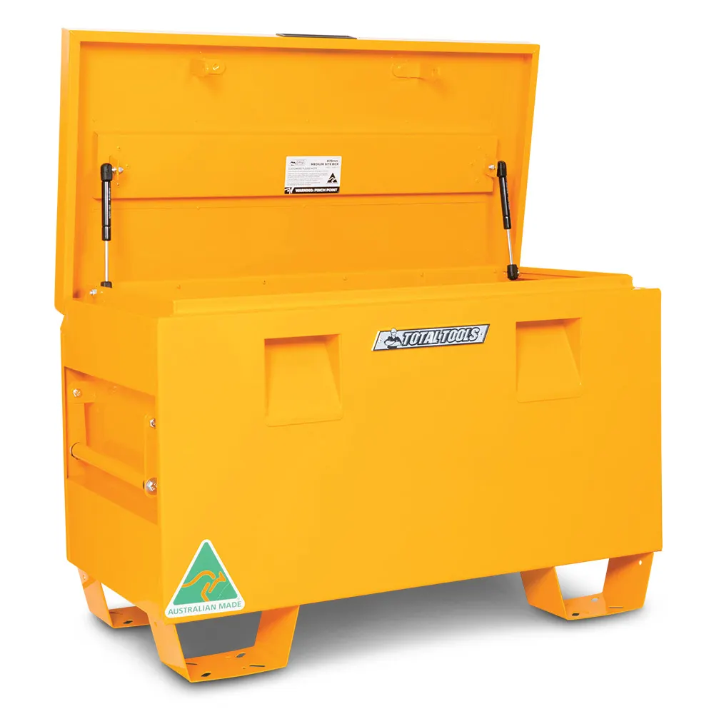 TOTAL TOOLS 870 x 455 x 580mm Steel Site Box TTSB870