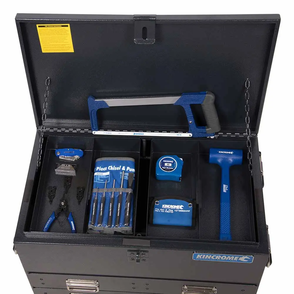 KINCROME 219 Piece 1/4, 3/8 And 1/2 Inch Drive Truck Box Tool Kit K1258