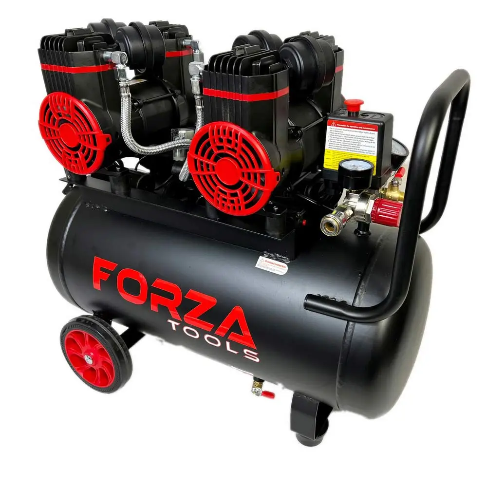 FORZA 2 X 900W 40L Oil Free Compressor FT180040