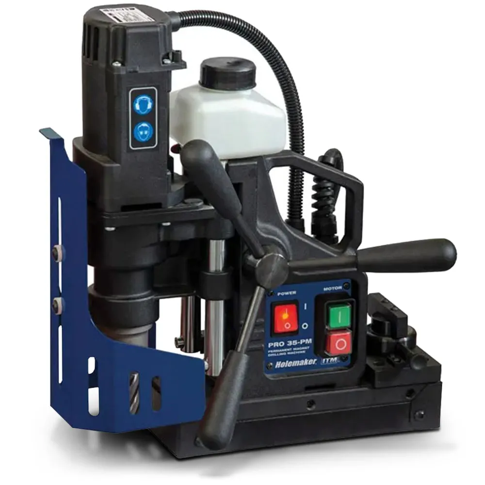 HOLEMAKER 920W 35mm Magnetic Base Drill w. Permanent Magnet System HMPRO35-PM
