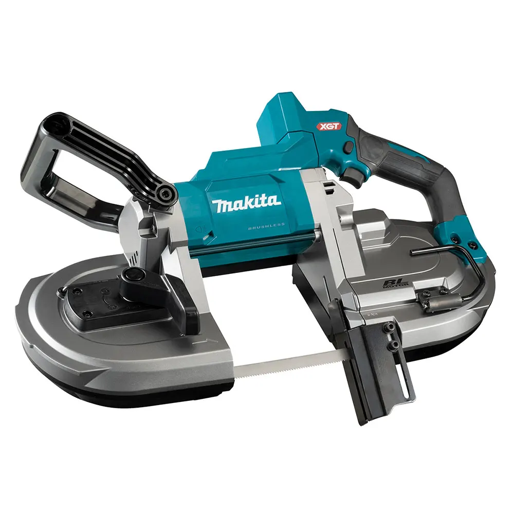 MAKITA 40V Max XGT Brushless 2 x 4.0Ah 127mm Bandsaw Kit PB002GM201