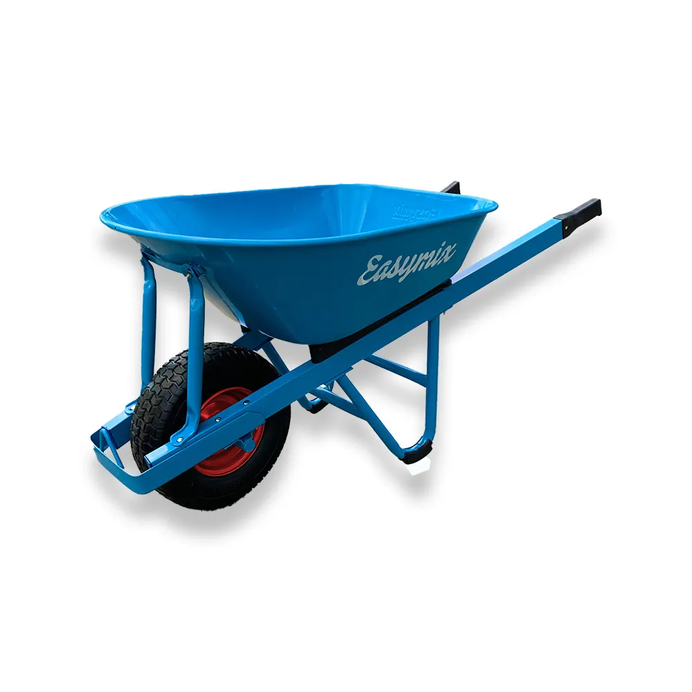 EASYMIX Easymix Extra Heavy Duty Steel Tray Wheelbarrow W900S-HSBWAS