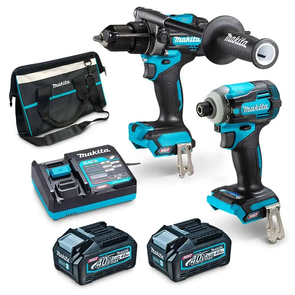 MAKITA 40V Max XGT Brushless 2 Piece 2 x 4.0Ah Combo Kit DK0114G209