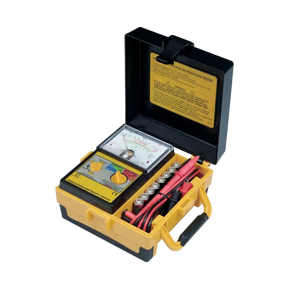 CABAC 500V CATIII Analogue Insulation Tester T1800