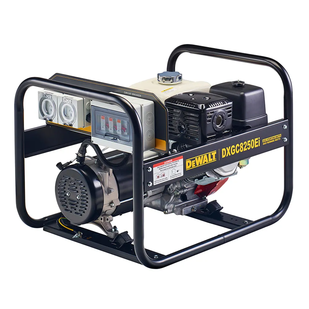 DEWALT 8250W Electric Start Open Frame Petrol Generator DXGC8250EI