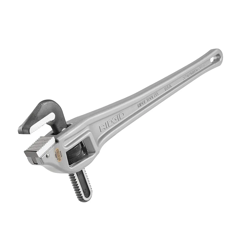 RIDGID Offset Aluminium Pipe Wrench 600m 80mm Capacity 31130