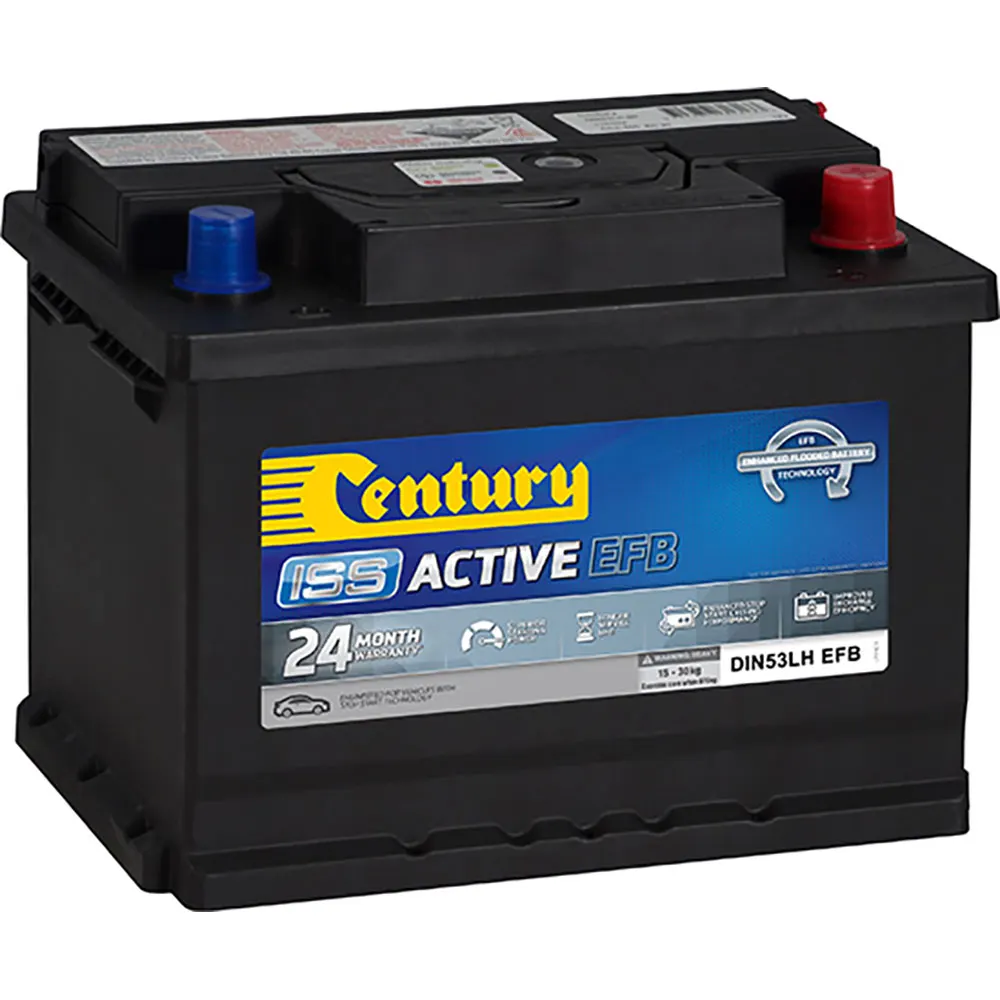 CENTURY DIN53LH EFB ISS Car Battery 116112