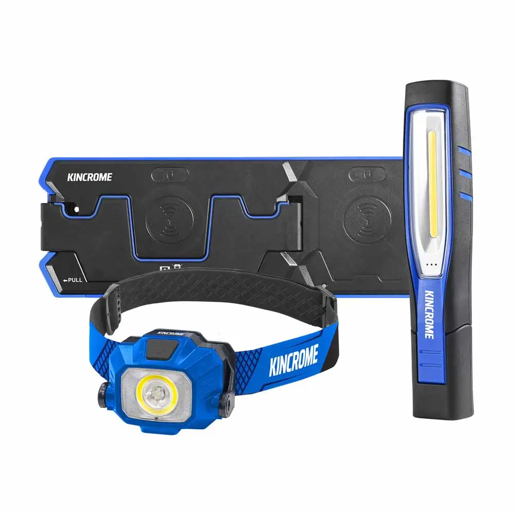 KINCROME Wireless Charging Inspection Light & Headlamp Kit K10322