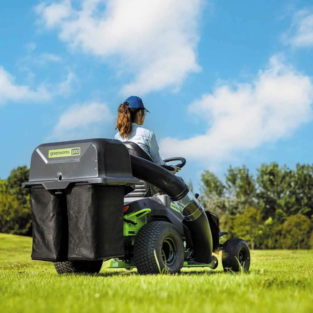 GREENWORKS Grass Catcher Assembly Suits 60V 42inch ZTR & Tractor 7504802AU