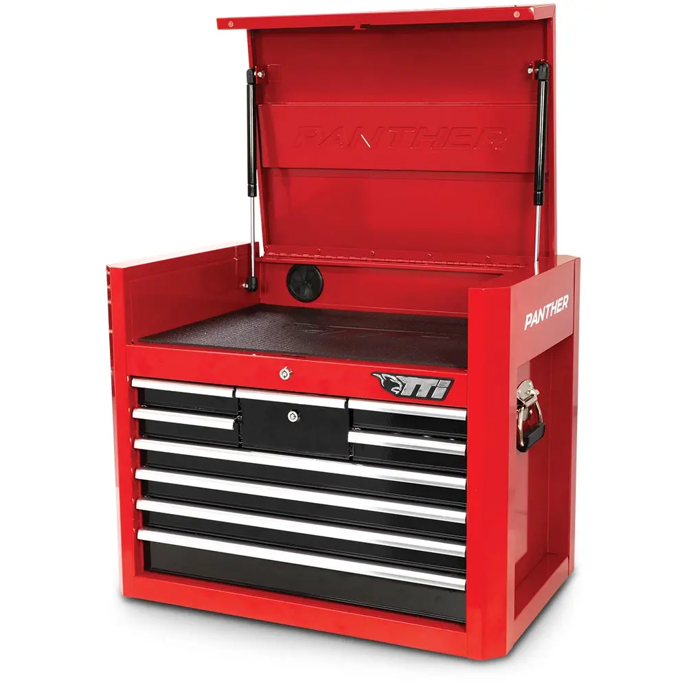 TTI 26inch 9 Drawer Deep Tool Chest - Red/Black TCH26D09