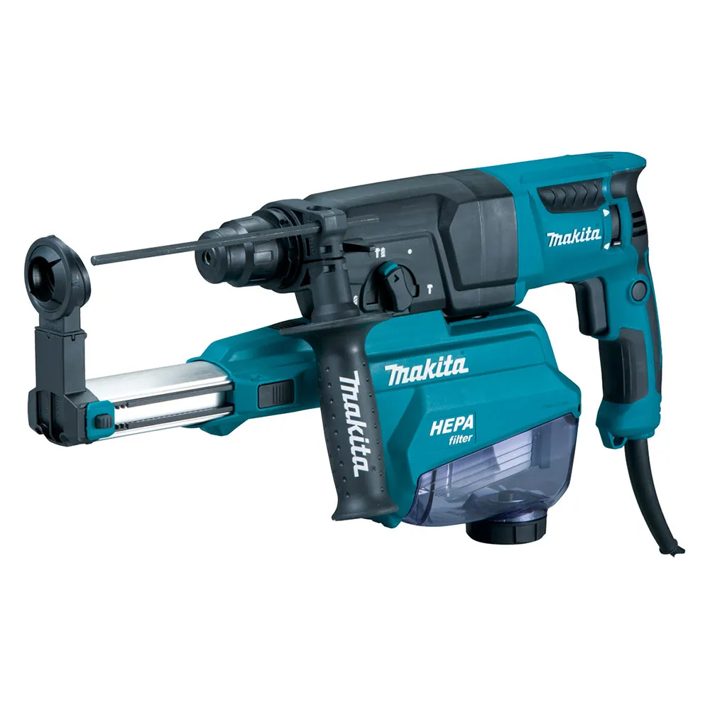 MAKITA 800W 26MM Rotary Hammer with HEPA Dust Extractor HR2652