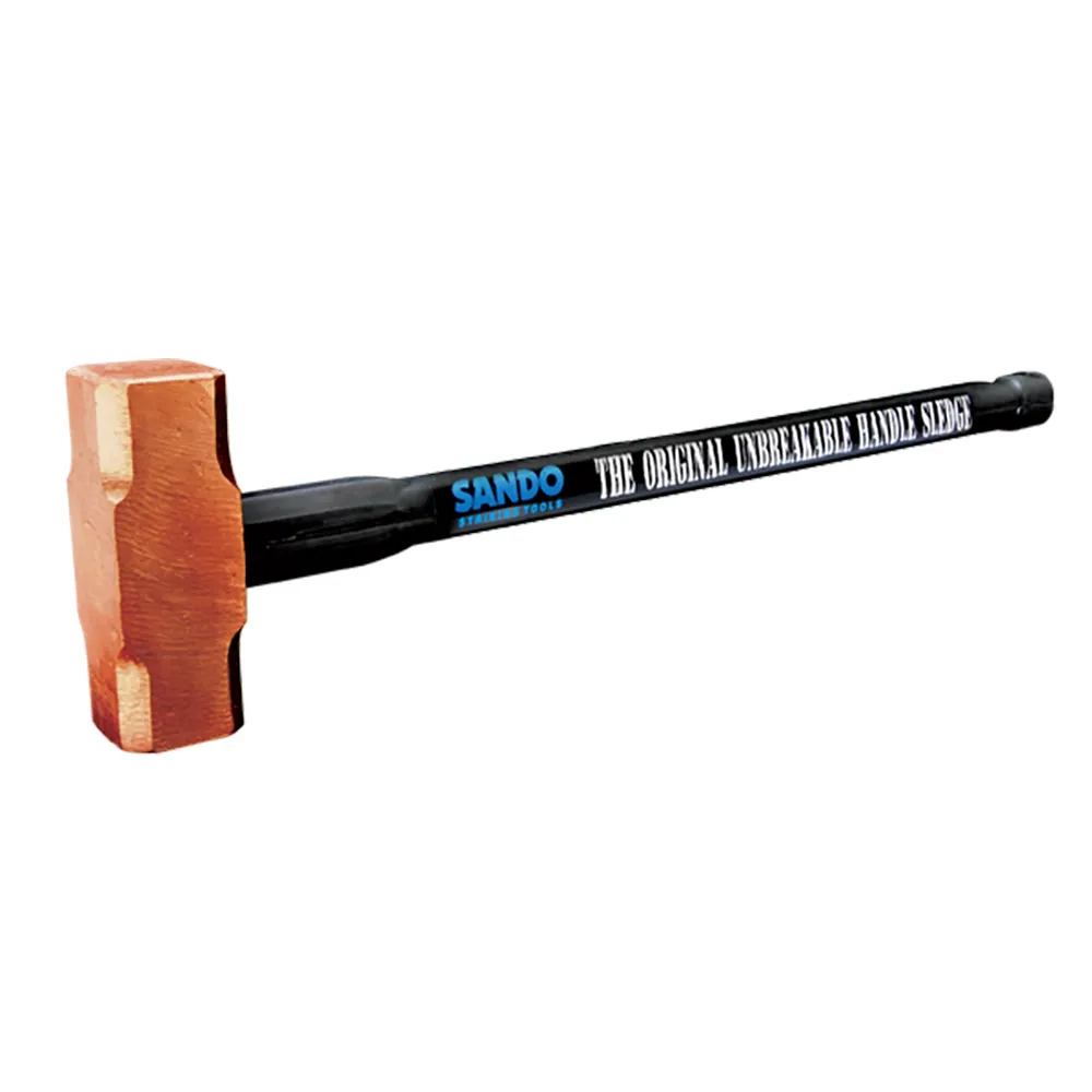 SANDO 750MM 14lb Steel Core Sledge Hammer with Rubber Handle SDSLDG1430C