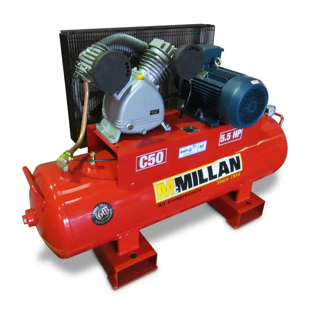 MCMILLAN 5.5HP 3 Phase  Air Compressor C50