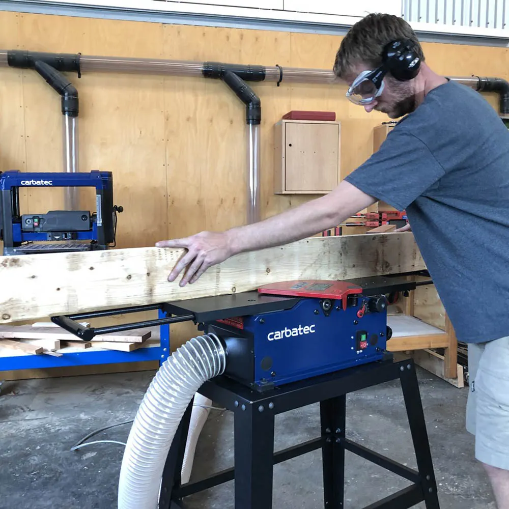 CARBATEC 200mm Spiral Head Benchtop Jointer JN-BX200P