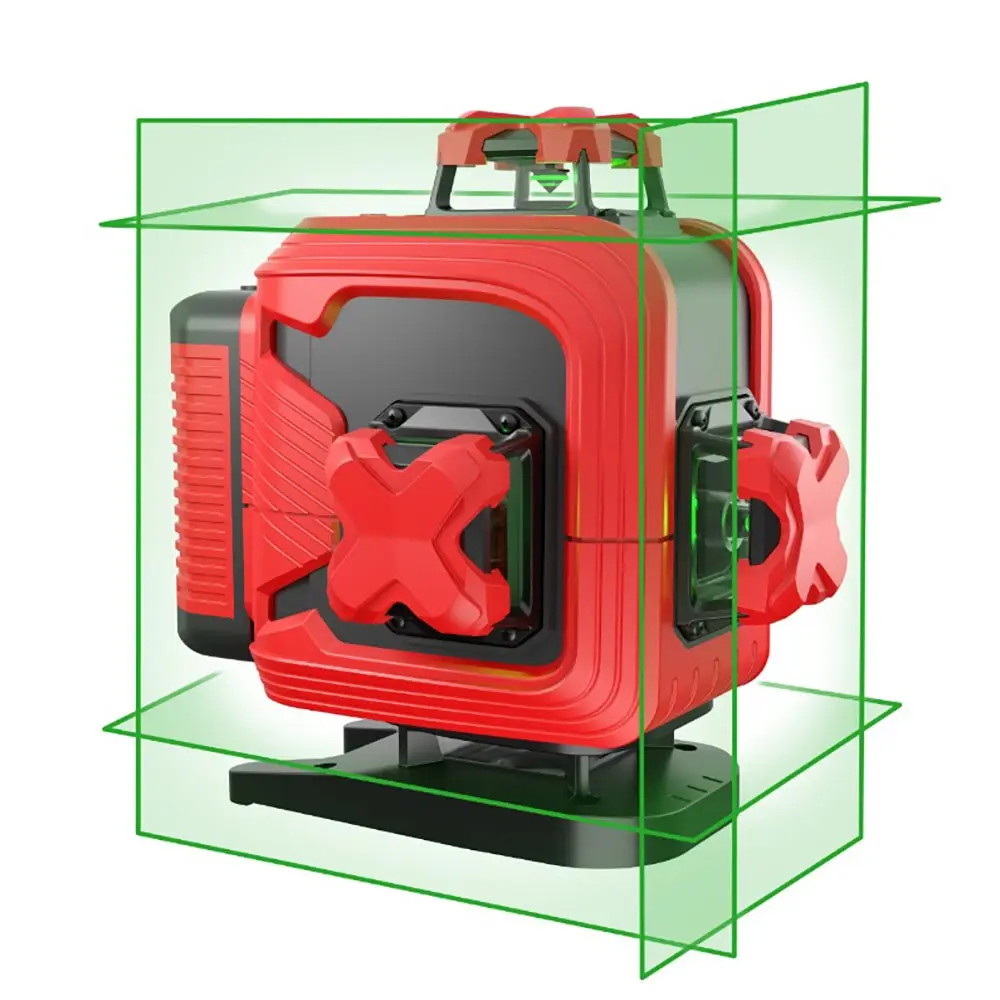 CONDTROL Fielsen 4D 4 x 360 Multiline Green Laser Level w/ Wall Mount C1002002