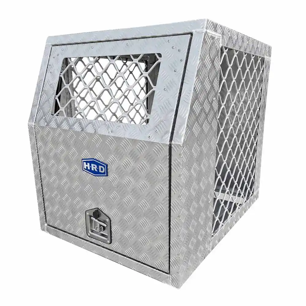 HRD 890 x 700 x 800mm Modular Aluminium Storage Dog Cage HAM900A