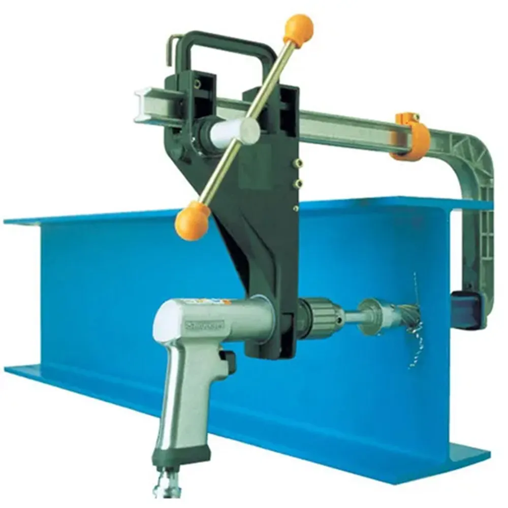 DRILLMATE Portable Handheld Drill Press 46mm Collar (Suits Air Drills) DM100A