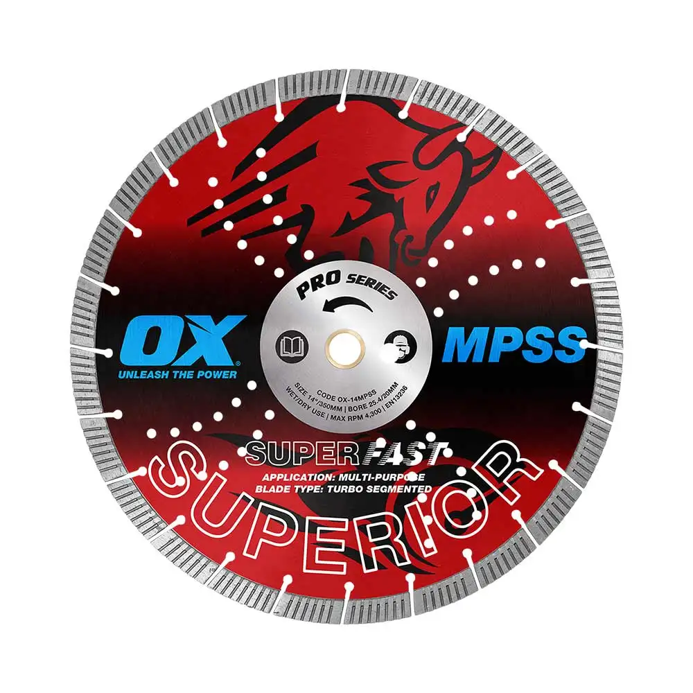OX 350mm Segmented Diamond Blade OX-14MPSS