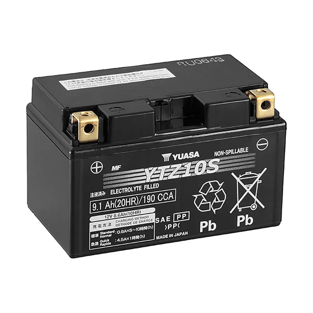 YUASA MOTORCYCLE YTZ10S FA Motorcycle Battery 156028