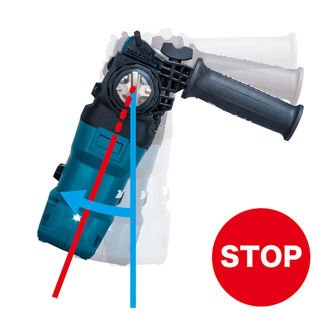 MAKITA 40V Max XGT Brushless 30mm SDS Plus Rotary Hammer �?Quick Change Chuck Skin HR009GZ01