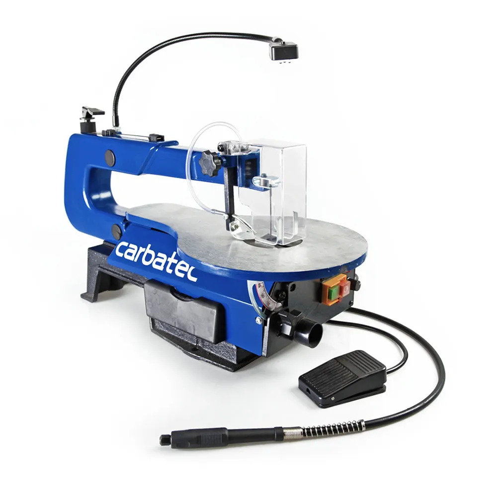 CARBATEC 400mm Scroll Saw with Rotary Carving Attachment SS-400H