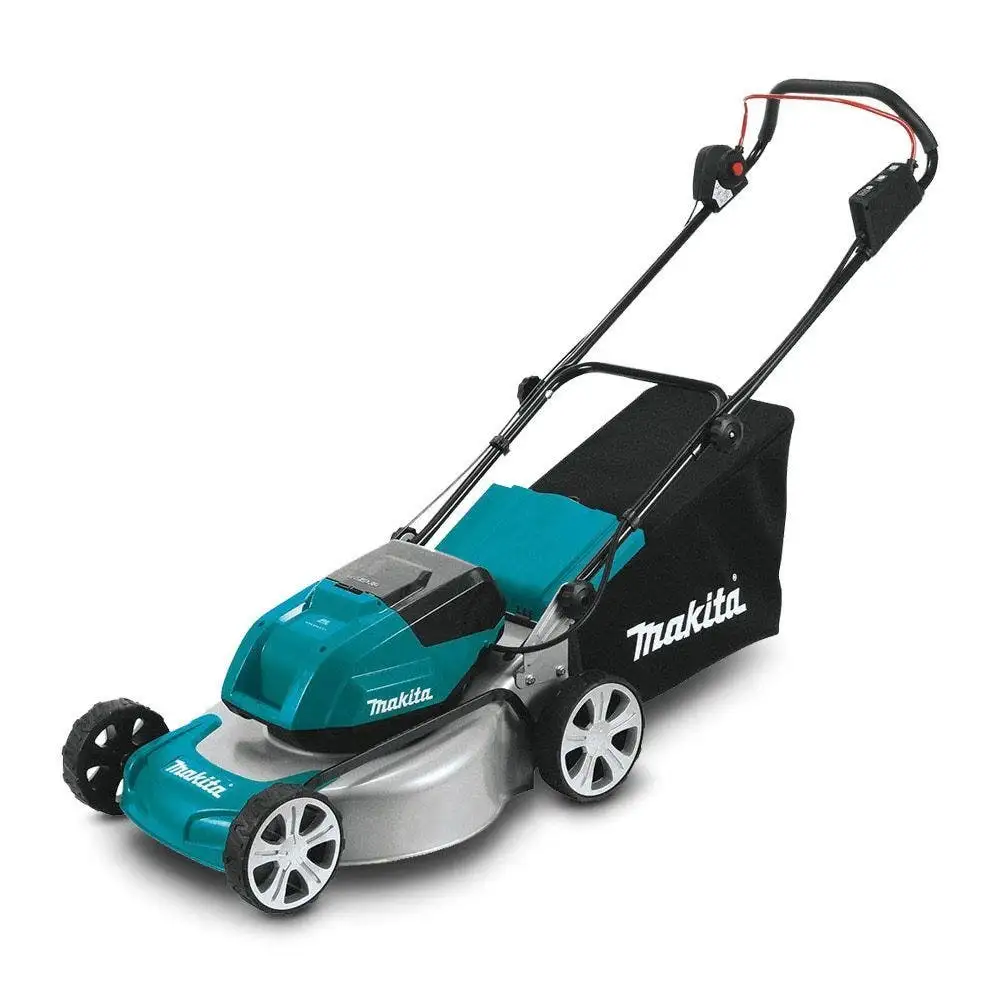 MAKITA 36V Brushless 2 x 5.0Ah 460mm Lawn Mower Kit DLM464PT2