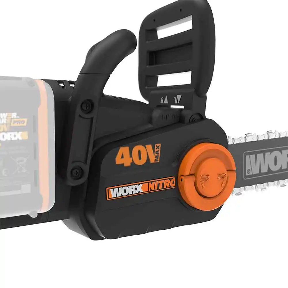 WORX 40V 2 x 20V 40cm Chainsaw Skin WG385E.9